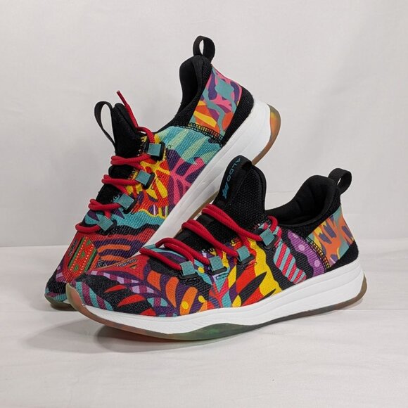 ALDO X DINA SAADI Artist Design MX Trainers Women's Size 8 Multicolor Running - Picture 1 of 9